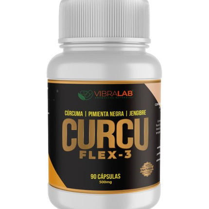 Curcu Flex-3, 500mg, 90 caps.