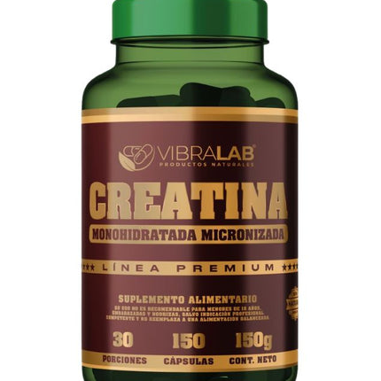 Creatina Monohidratada Micronizada, 150 caps