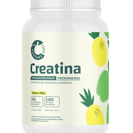 Creatina Monohidratada Micronizada, Piña, 570 gr