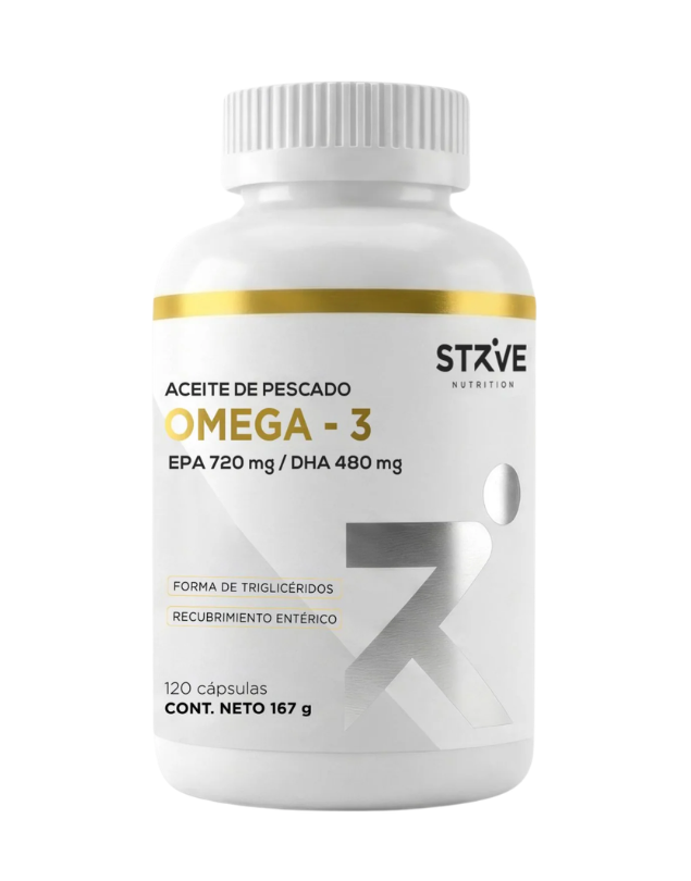 Omega 3, Alta Absorción, 120 caps.