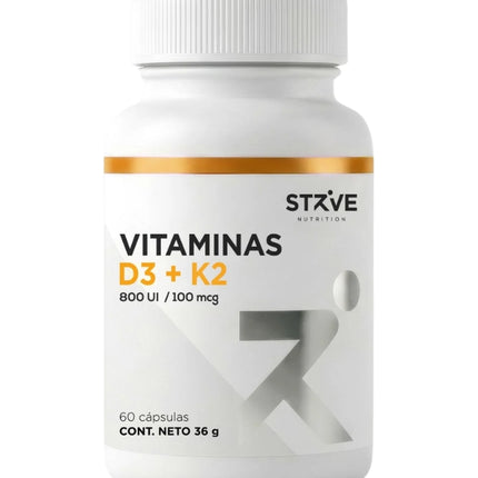 Vitamina D3+K2, 60caps