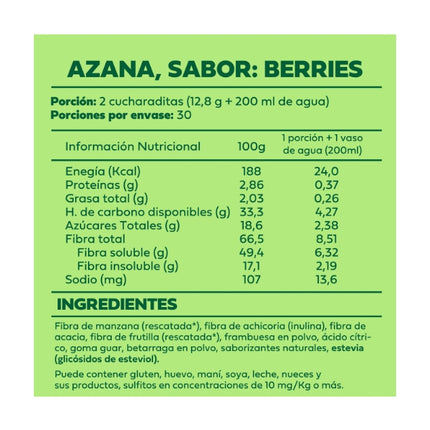 Azana, Berries, 384g
