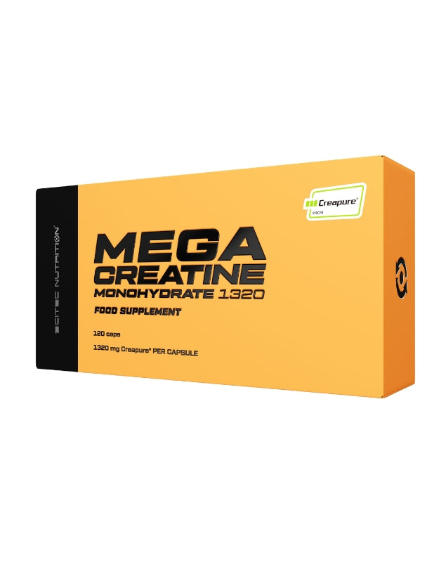 Mega Creatina Monohidratada, 1320mg, 120 caps
