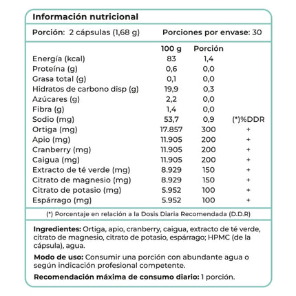 AquaZen, Equilibrio Hidrico, 60 caps
