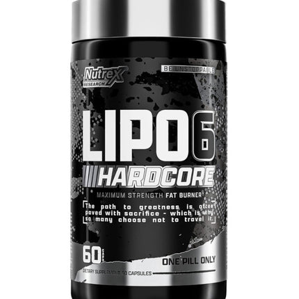 Lipo 6 Hardcore, 60 caps.