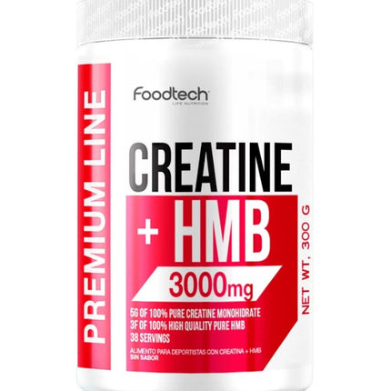 Creatina + HMB 3000mg, 300 grs.