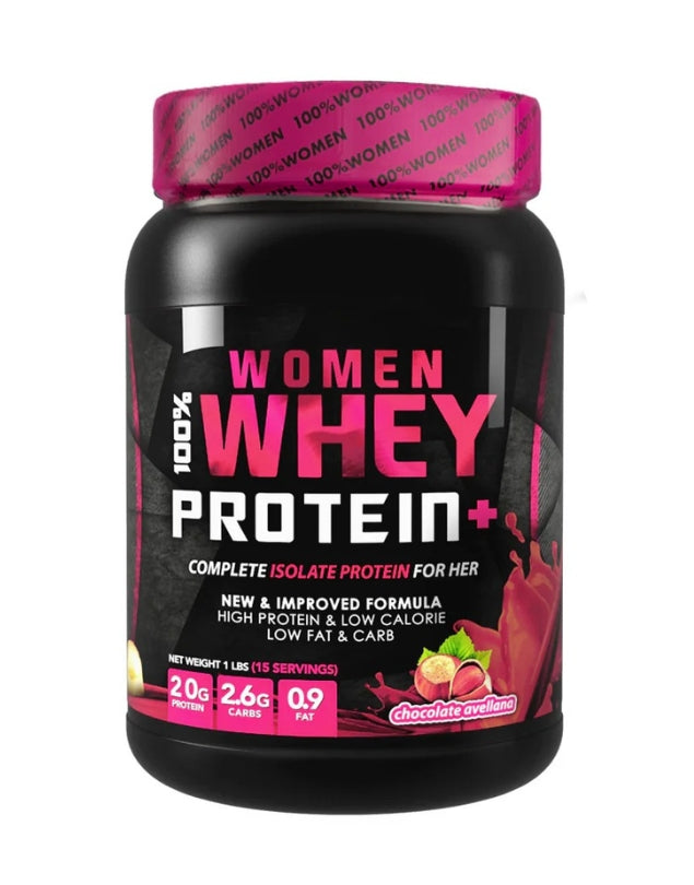 Women Whey Protein, Sabor Chocolate Avellana, 1lbs