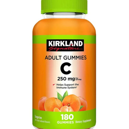 Vitamina C, 250 mg, Sabor Mandarina, 180 gomitas