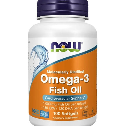 Omega 3, 1000 mg, 100 softgel