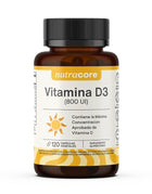 Vitamina D3 800 IU, 120 caps.