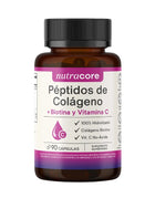 Peptidos De Colageno + Biotina + Vitamina C, 90 caps.