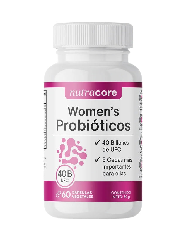 Probioticos Mujer 40 Billones, 60 caps