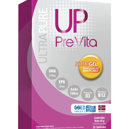 Omega UP PreVita, Nutrigel , 30 uni