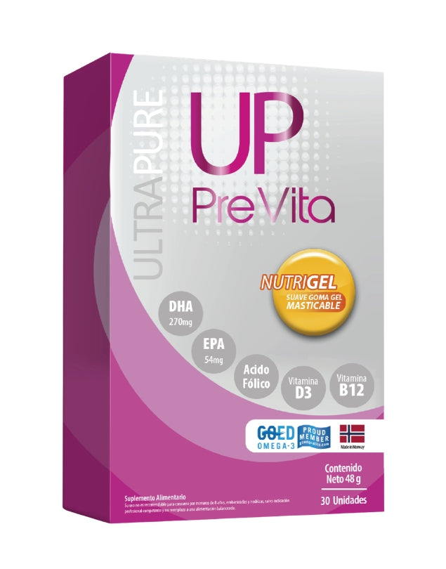 Omega UP PreVita, Nutrigel , 30 uni