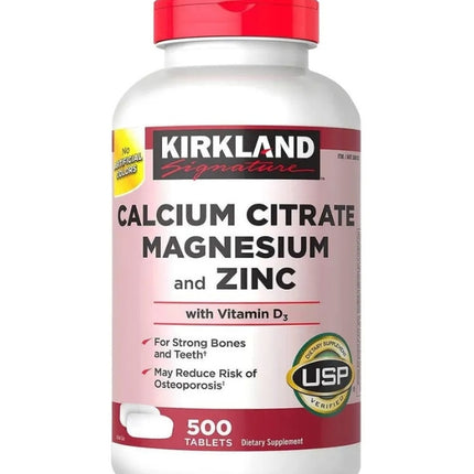 Calcio + Magnesio + Zinc, 500 tabs