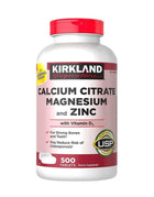 Calcio + Magnesio + Zinc, 500 tabs