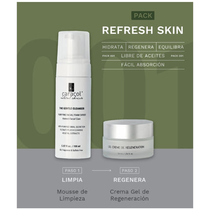 Pack Hombre Refresh Skin, 2 un