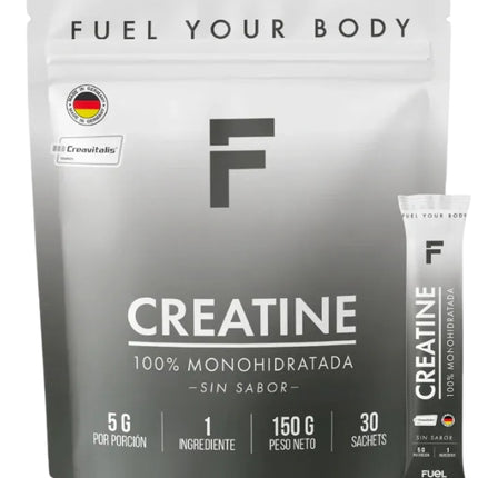 Creatina Monohidratada, Sin Sabor, 30 sachets