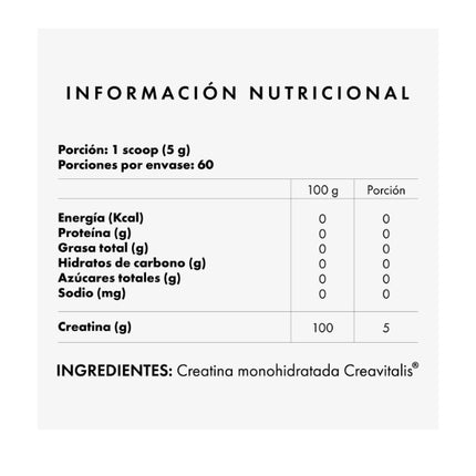 Creatina Monohidratada, Sin Sabor, 30 sachets