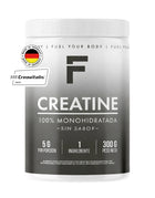 Creatina Monohidratada, Sin Sabor, 300 gr