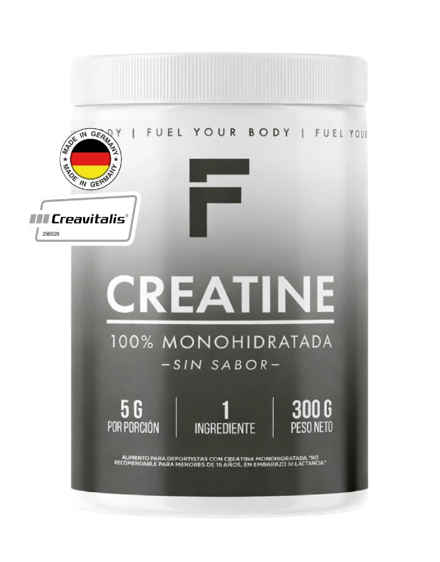 Creatina Monohidratada, Sin Sabor, 300 gr