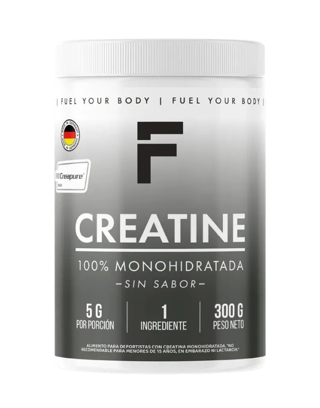 Creatina Monohidratada, Sin Sabor, 300 gr