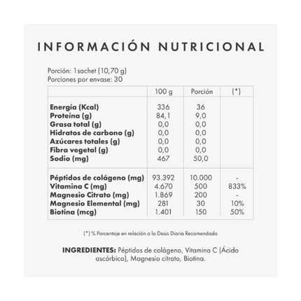 Peptidos De Colageno, 30 sachets
