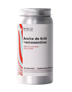 Aceite de Krill + Astaxantina, 60 caps