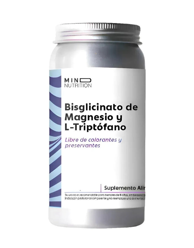 Bisglicinato de Magnesio + L-Triptofano, 60 caps.