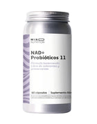 NAD + Probioticos 11 Cepas, 60 caps