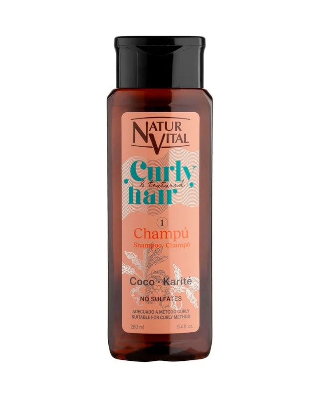 Shampoo Capilar, Cabello Curly, 280 ml.