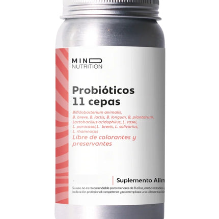 Probioticos 11 Cepas, 60 caps.