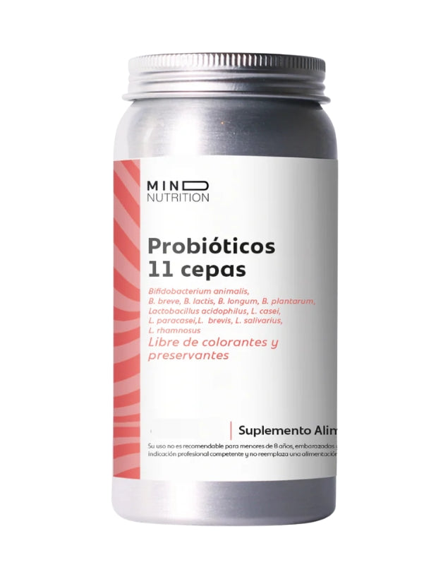 Probioticos 11 Cepas, 60 caps.