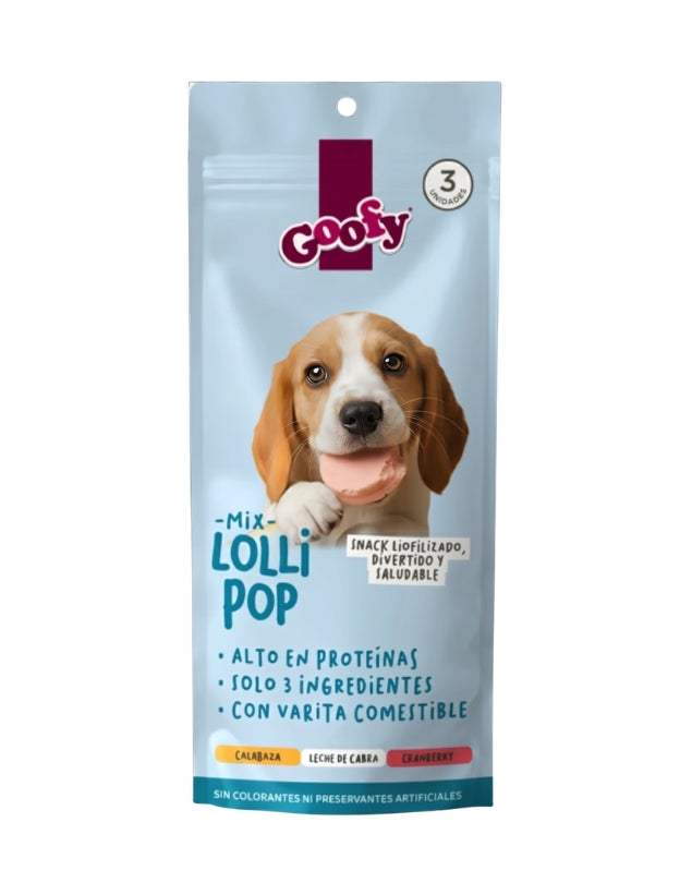 Snack Goofy Lollipop Mix, 3un