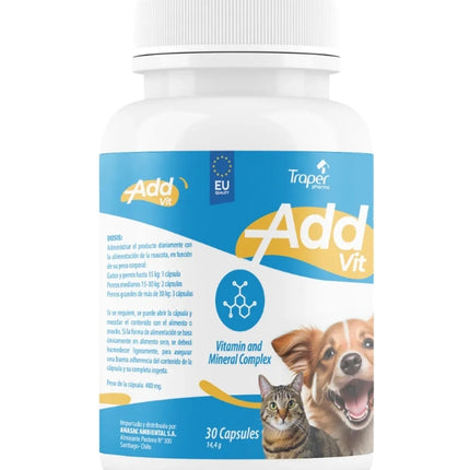 Add Vit, Vitaminas, 30 caps