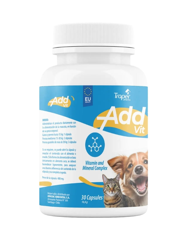 Add Vit, Vitaminas, 30 caps