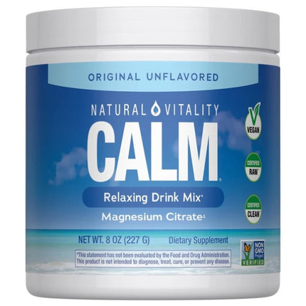 CALM, Citrato de Magnesio en Polvo, Sin Sabor, 227 gr