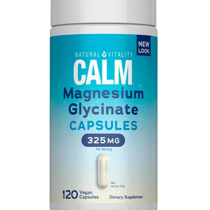 Calm, Magnesio Glycinato, 325mg, 120 caps