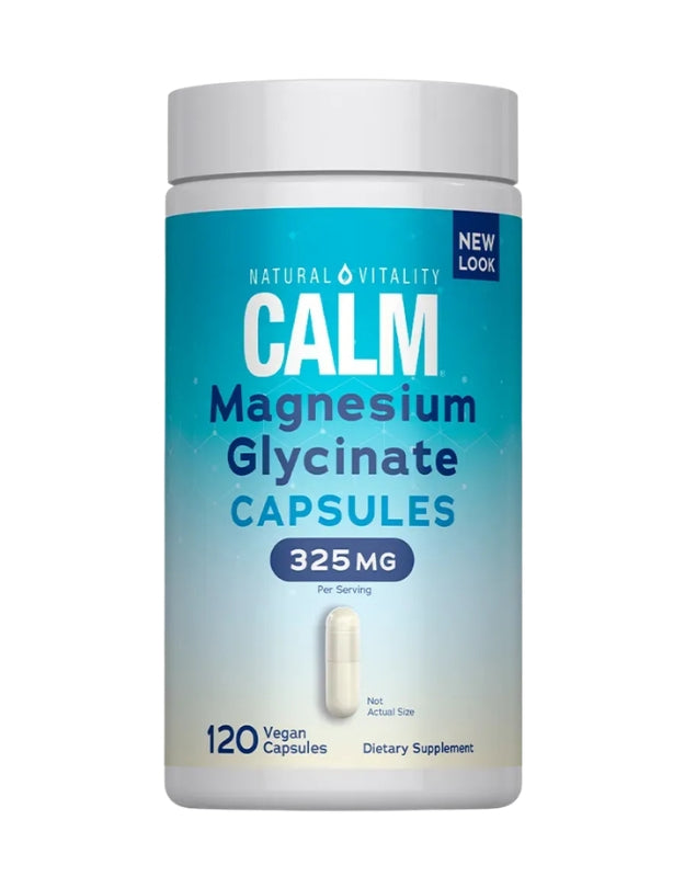 Calm, Magnesio Glycinato, 325mg, 120 caps