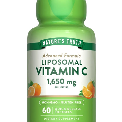 Vitamina C Liposomal, 1650mg, 60 softgel
