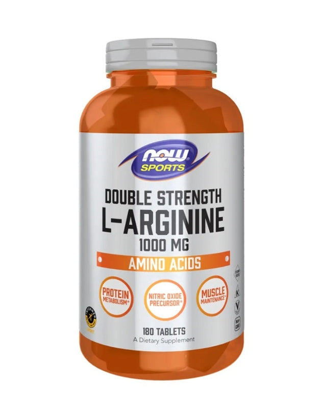 L-Arginine , Aminoacidos, 1000mg, 180 tab
