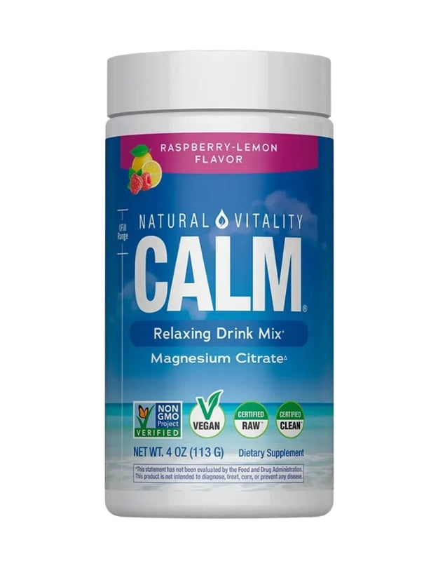 Calm Magnesio En Polvo, Limonada Frambuesa, 133gr