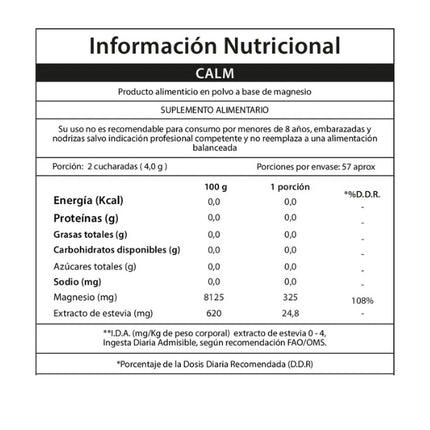 Calm Magnesio En Polvo, Limonada Frambuesa, 227gr