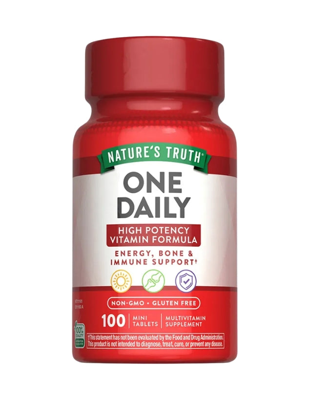 One Daily, Multivitaminico, 100 mini tabletas