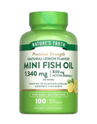 Omega 3, Mini Fish Oil, 1340mg, 100 minisoftgel