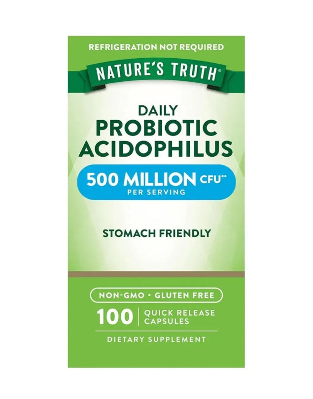 Daily Probiotic Acidophilus,  100 caps