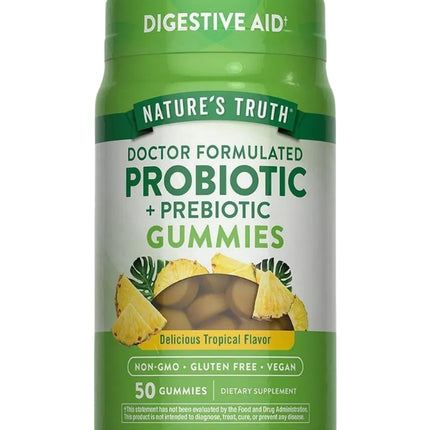 Probiotic + Prebiotic, 50 gomitas