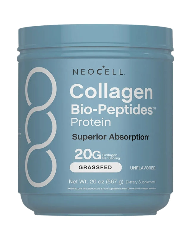 Colageno BioPeptidos Proteina Grass Fed Polvo, Sin Sabor, 567gr
