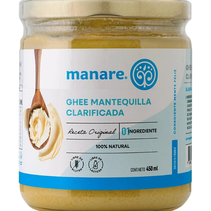 Ghee Mantequilla Clarificada, 450ml