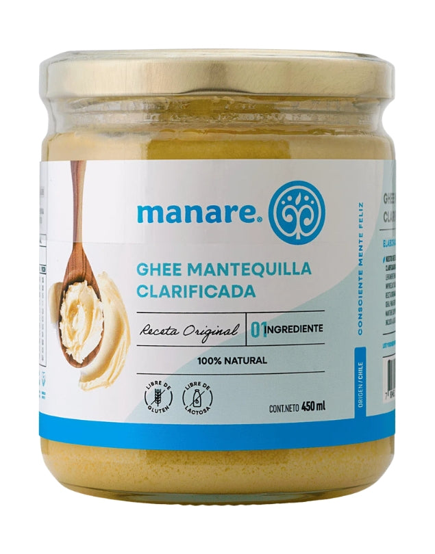 Ghee Mantequilla Clarificada, 450ml